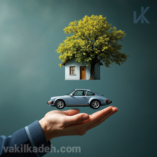 زن از چه اموالی ارث می برد 