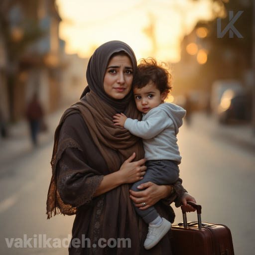 حضانت فرزند در صورت مهاجرت