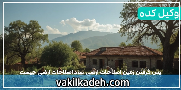 پس گرفتن زمین اصلاحات ارضی | سند اصلاحات ارضی چیست