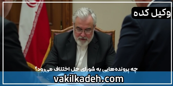 چه پرونده‌هایی به شورای حل اختلاف می‌رود؟